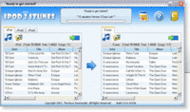 Copy iPod to iTunes screenshot